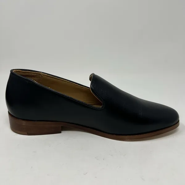Nisolo Everyday Slip-On Leather Loafers Shoes Women's Size 7 Black Preppy Casual - Image 7