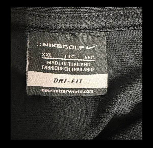 Nike Black Dri-Fit golf shirt - size XXL. Gently Warn & excellent condition. Measurements approximately 22” from armpit to armpit x 30” long. Non smoking home. priced to sell at as is condition. Don’t like my price, make reasonable offer! And thank you for checking my closet. - Image 4