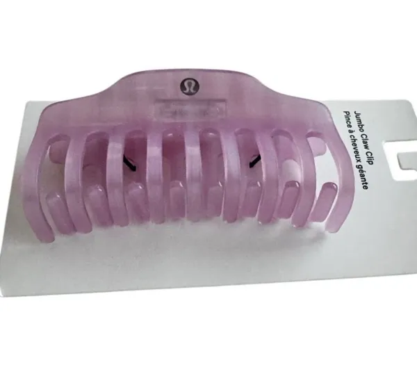 Lululemon Jumbo Claw Clip Sweet Sorbet/Pink Pearl - Image 8