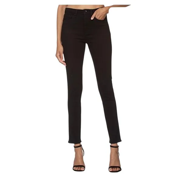 Rag & Bone Nina High waisted ankle cigarette Jeans Black Size 25 size 0 / 2 - Image 16