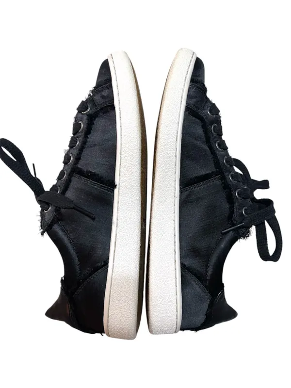 UGG Milo Spill Seam Satin Sneakers Black Women’s Size 8 - Image 6