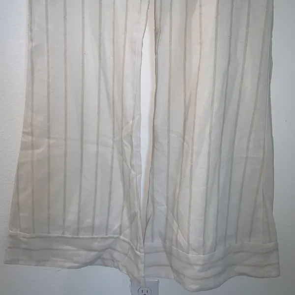 Lucca Couture Isla White Wide Leg Pants - Image 9
