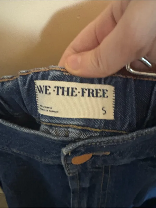 Free People We The Free Danni High Rise Denim Shorts - Image 5