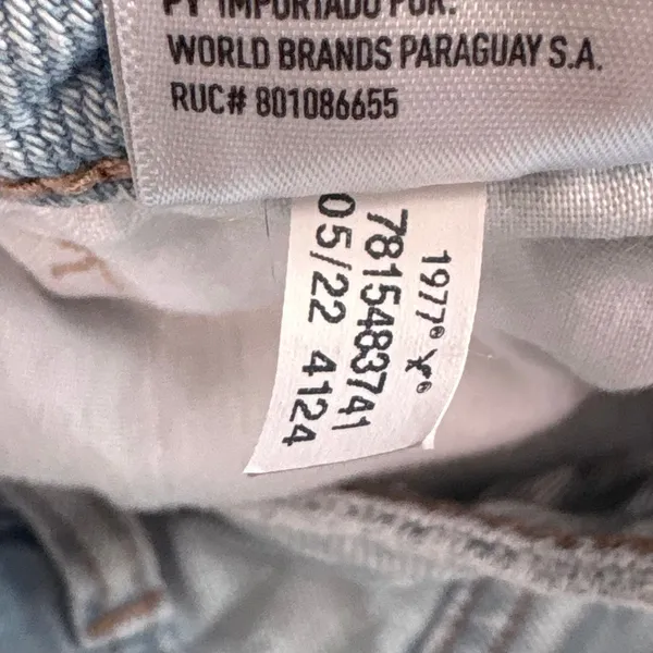 American Eagle Ripped Mom Jeans in Indigo Shatter Size 8 - Image 11
