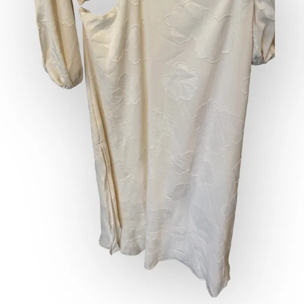 NEW BOAMAR Bianca Balloon Sleeve Cutout Cover-Up Maxi Dress Size XL - Image 11