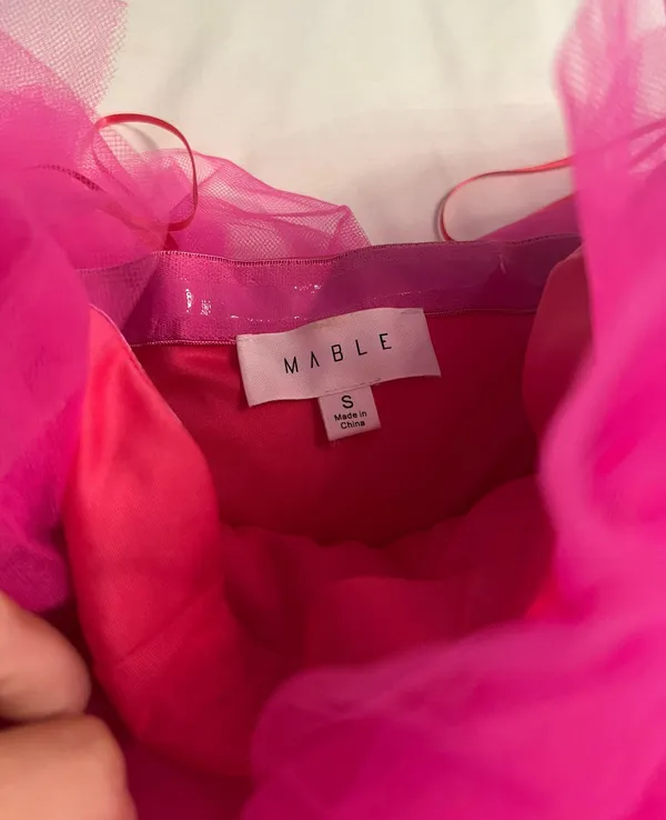 Tulle Pink Dress - Image 3