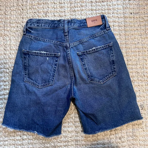 Edwin Cai Short Sz 24 waist Blue - Image 2