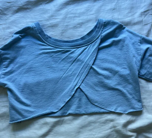 light blue crop top - Image 2