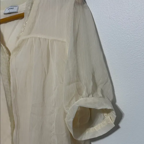 Rihoas Cream Pearl Button - Image 7