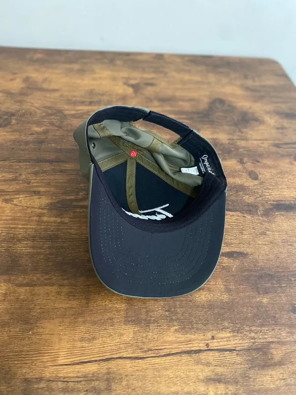 Topspin Olive Green Men's Baseball Cap - Image 4