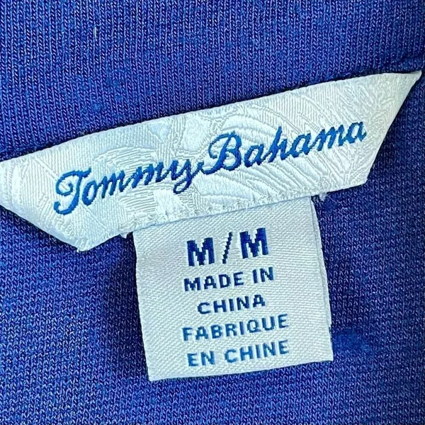 Tommy Bahama Blue Sleeveless Sheath Dress Medium - Image 6