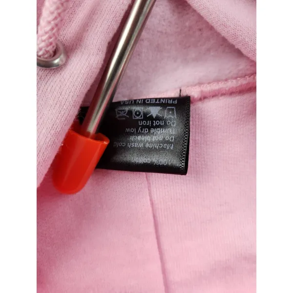 Aria Saki Pink Hoodie UwU‎ Sweatshirt Anime Gamer Girl Artist Jacket Size Small - Image 5