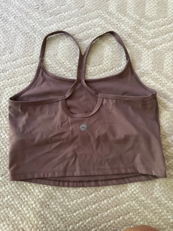 Gottex Rose pink crop athletic top - Image 2
