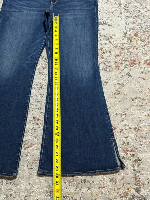 American eagle super high rise flare jeans size 18 - Image 3