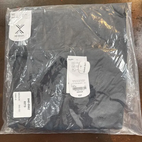 Xersion Women High Rise Bootcut Yoga Pants Charcoal Gray Quick-Dri UPF 50+ NEW - Image 2