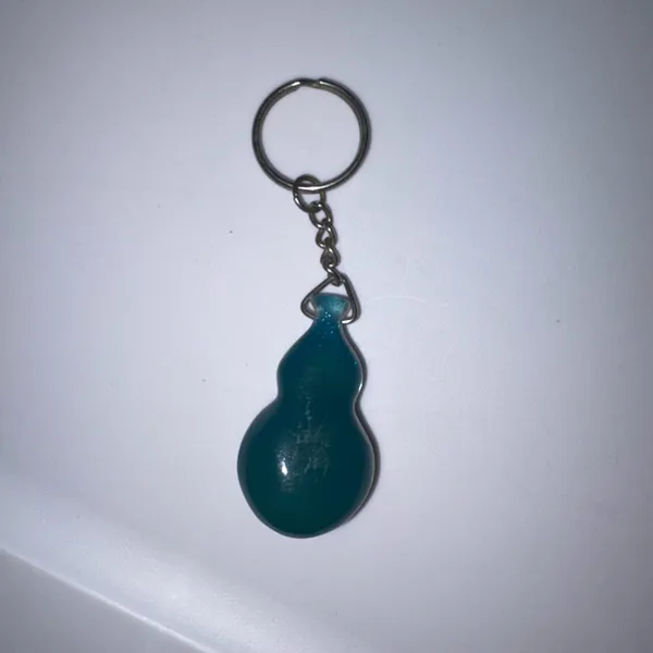 Miami Beach Souvenir Resin Keychain - Image 3