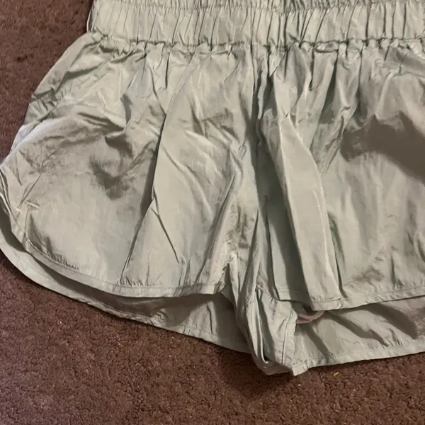 Free‎ people movement green shorts L - Image 6