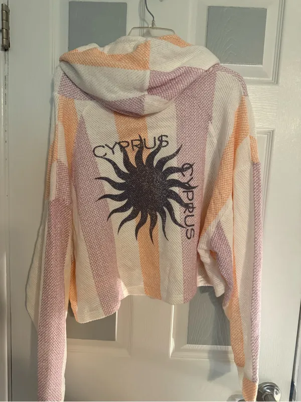 Urban Outfitters High Tide Cropped Hoodie - Image 3