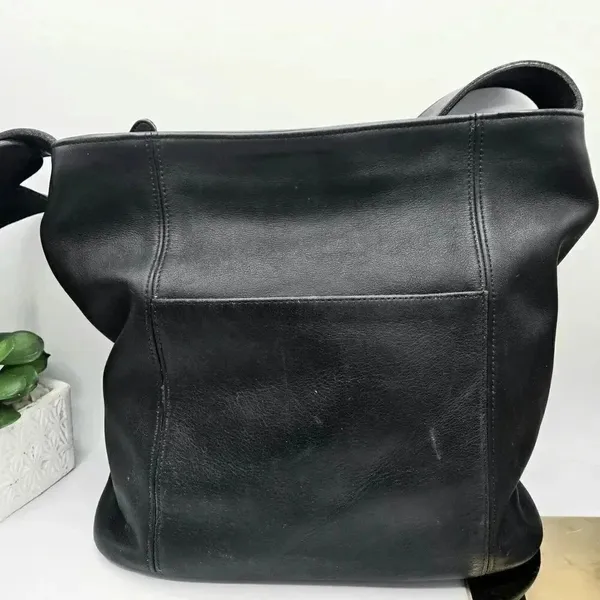 Coach Vintage - Soho‎ Erickson Bucket Bag 4169, Black - United States 1990s - Image 5