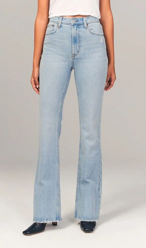 Abercrombie High Rise Vintage Flare Jean - Image 2