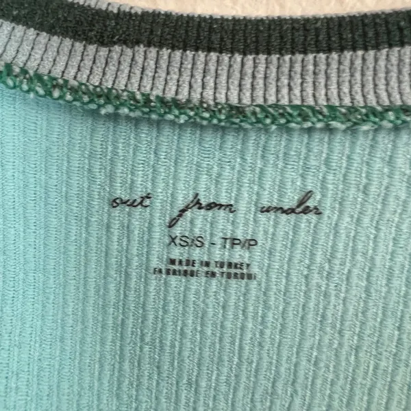 Urban Outfitters Out From Under Go For Gold‎ Baby Blue Seamless Long Sleeve Top - Image 5