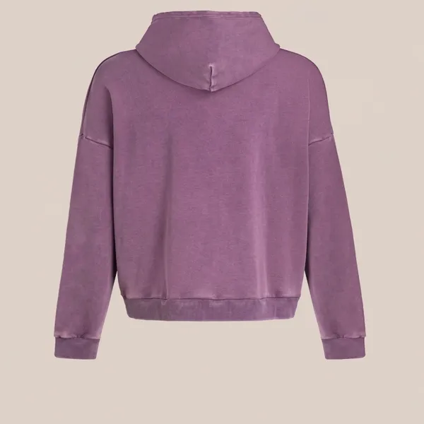 Found for Free People Motif Full Zip Hoodie in Vintage Purple Sz L NWT $220R - Image 7