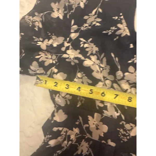 Lulu’s Womens Floral Print Wrap Mini Dress Small - Image 8