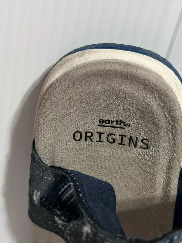 Earth Origins blue/gray sandals women size 8 M - Image 7