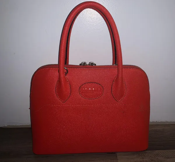 Designer Handbag Orange - Image 2