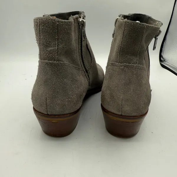 Coach Dani Bootie Western Heather Grey‎ Suede Ankle Boots 7.5B - Image 4