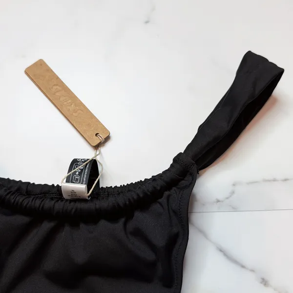 NWT Skims Signature Swim Ruched Thong Bikini Bottom - Image 3