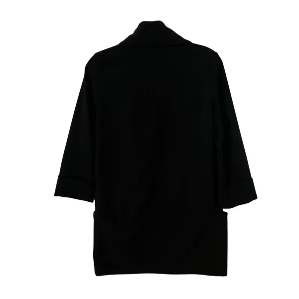 Wilfred Aritzia Chevalier Black Tuxedo Blazer Shawl Collar Womens 2 - Image 3