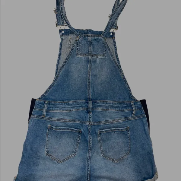 Indigo Blue Size Medium Blue Maternity Light Wash Denim Apparel - Image 4