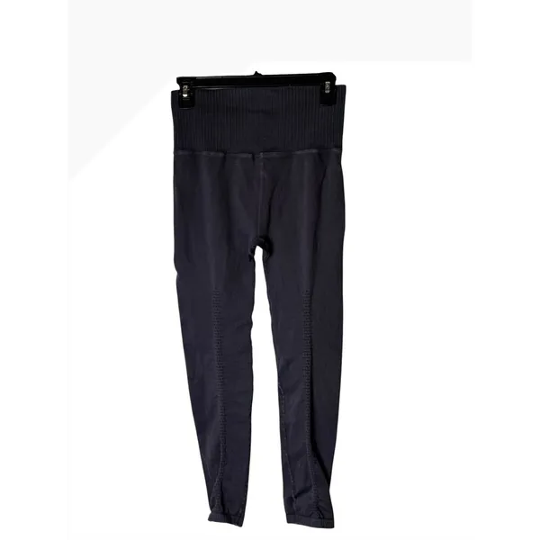 Free People FP Movement Good Karma Leggings Women Small Gray High Rise‎ Athletic - Image 3