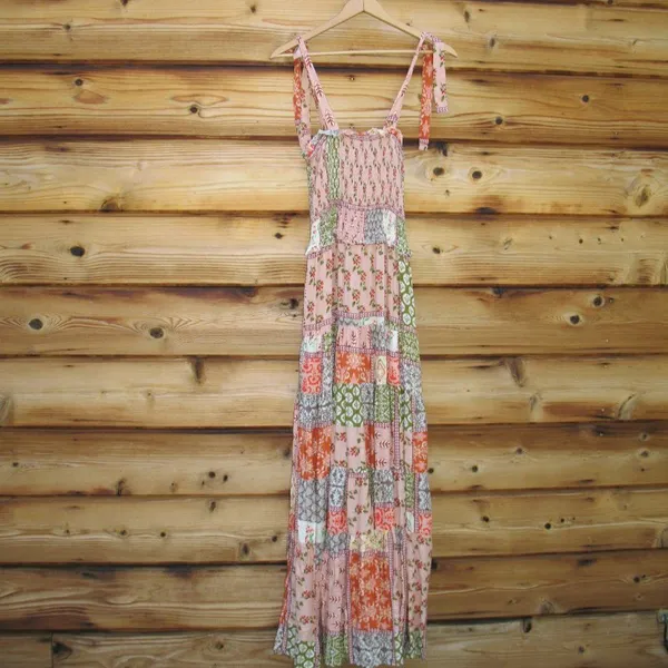 Abel the label NWT Patchwork Cottage Core Long Dress - Image 2