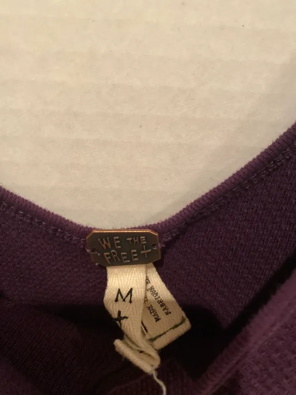 Free People NWT! Purple  Top - Image 4