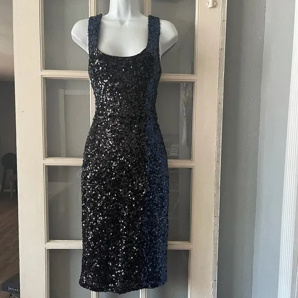 New French Connection Sequin Dress - Image 3