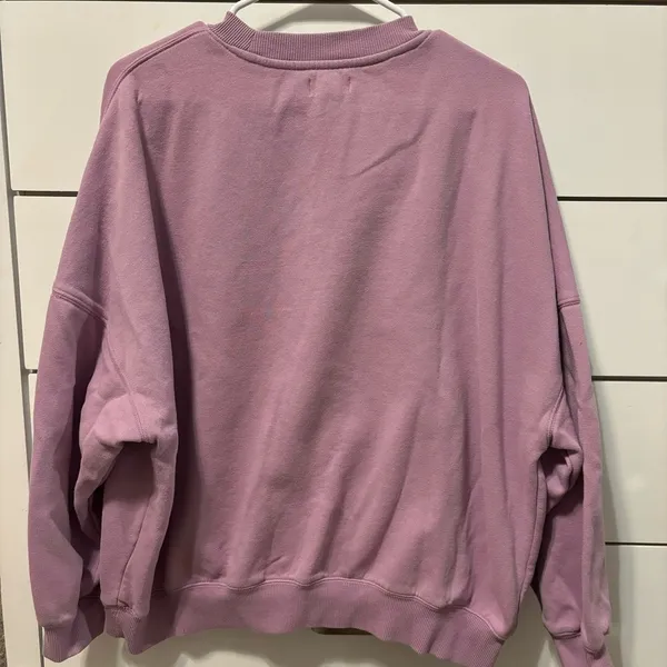 Playboy By PacSun Purple Club Crew Neck Sweatshirt - Image 4
