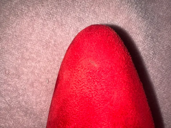 Red Suede thigh-high boots  - Image 6