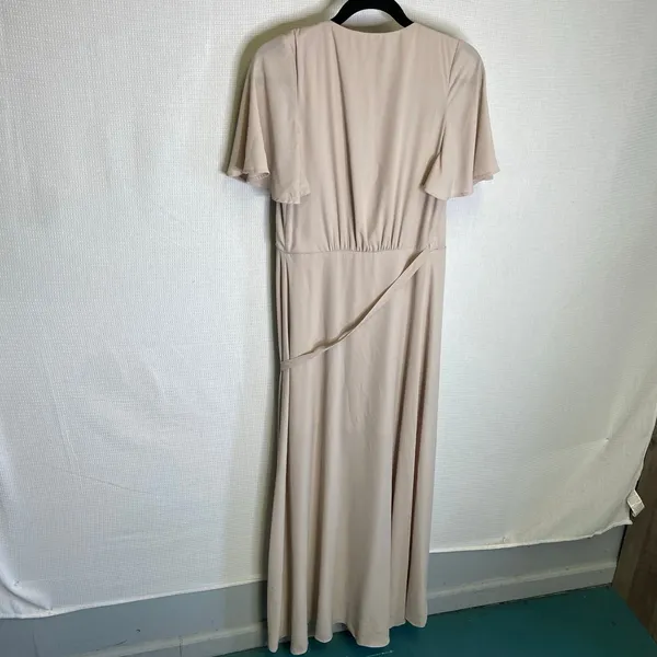 Show‎ Me Your Mumu | Nude Maxi Wrap Dress Medium long - Image 5