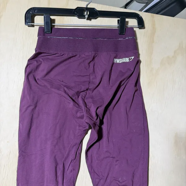 Gymshark Training Mesh Pocket Leggings Womens S Purple High Rise Workout Yoga - Image 6