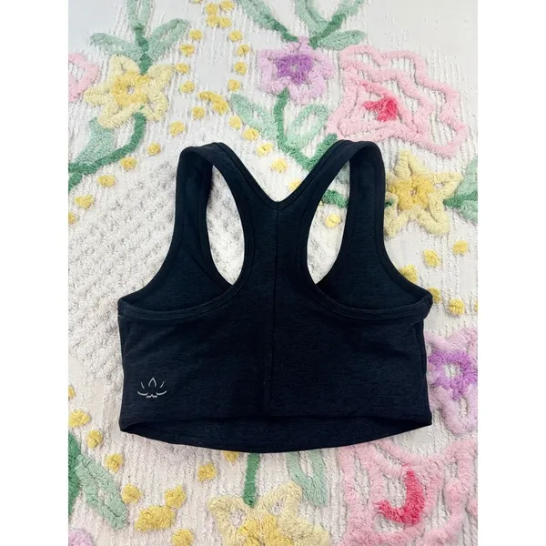 Beyond Yoga Black Racerback Cropped Tank Top Activewear‎ XS - Image 5