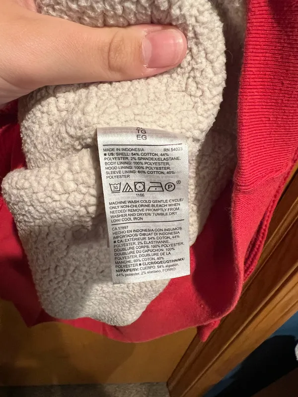 Old Navy Waffle Knit Hooded Sweater - Image 3