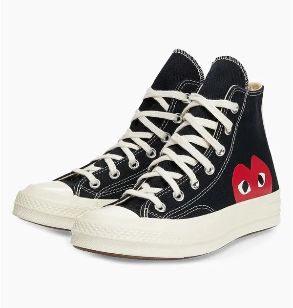Converse Chuck Taylor Comme Des Garcons Play High Top Black - Image 2