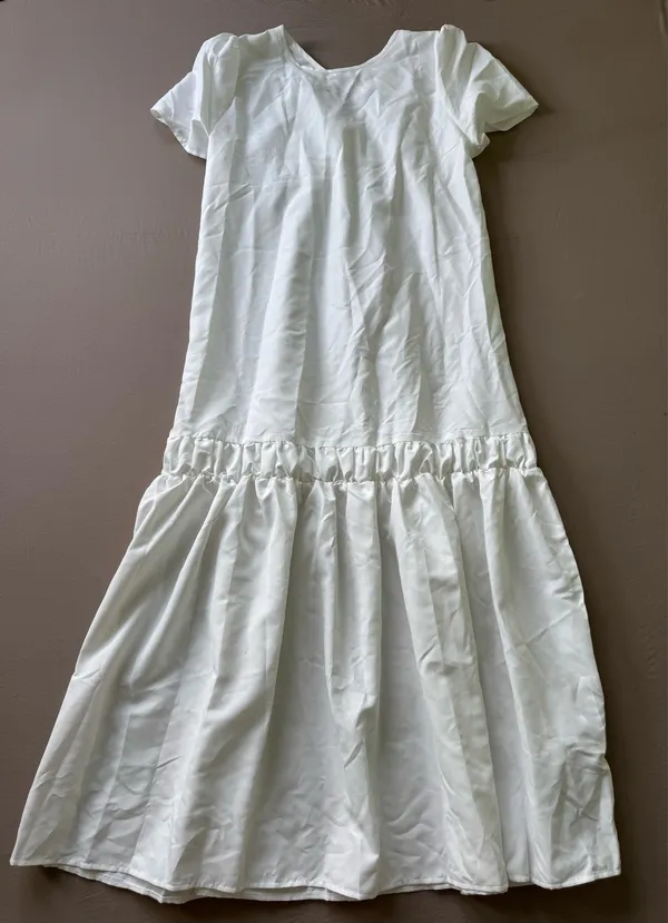 Emery Rose short-sleeve dropped waist maxi dress - Image 6