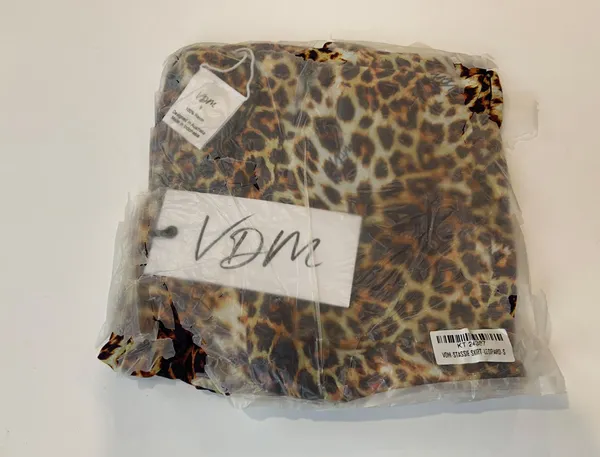 VDM The Label Swim Stassi Skirt in Leopard Multi - Image 6