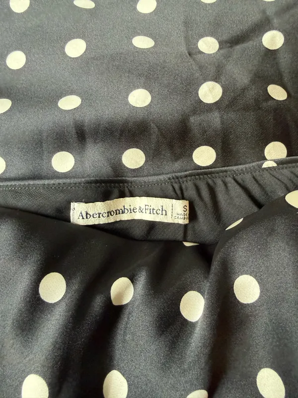 Abercrombie Silk Polka Dot Midi Skirt Set - Image 3