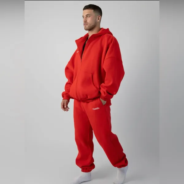 NWT Comfort Cloud Crimson Sweatpants Medium Red - Image 3