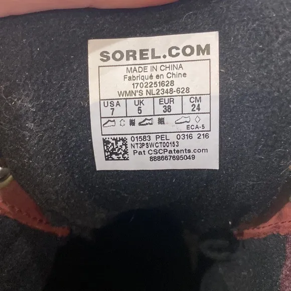 Sorel Women's Slimpack II Lace Boot in size‎ 7 - Image 7