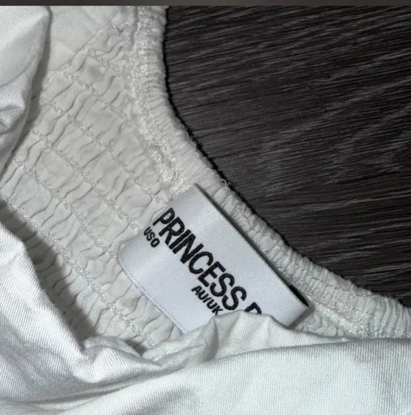 Princess Polly White Mini Dress - Image 4